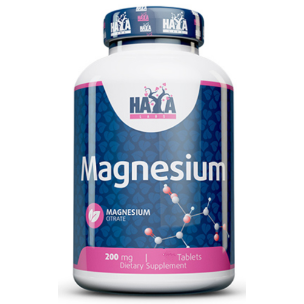 Вітаміни Haya Labs Magnesium Citrate 200 мг 50 таблеток