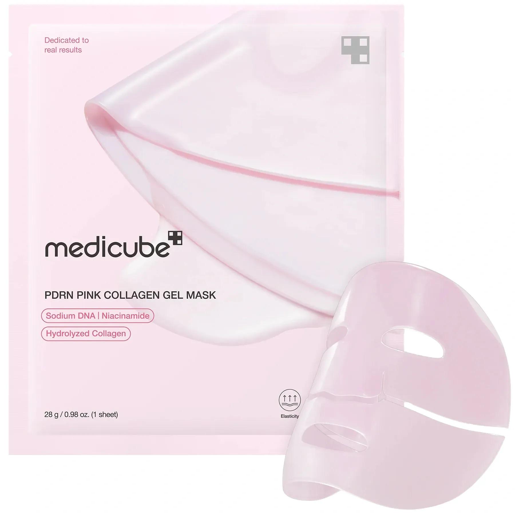 Маска гидрогелевая с PDRN и коллагеном Medicube PDRN Pink Collagen Gel Mask 28 г (27353150)
