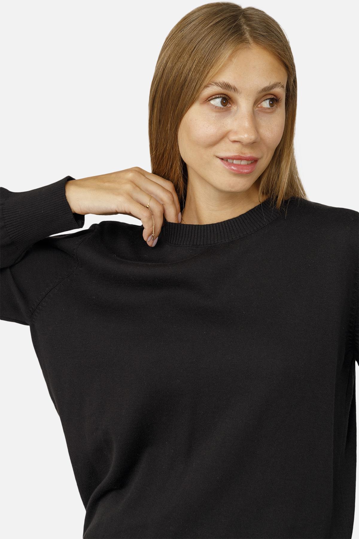 Джемпер жіночий р. 44 Чорний (SKT001008676) - фото 3