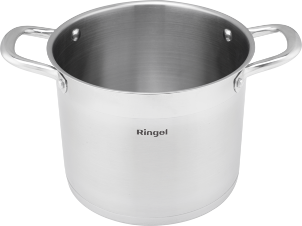 Каструля RINGEL Dresden з кришкою з нержавіючої сталі 17 л 32 см (RG-2011-32) - фото 3