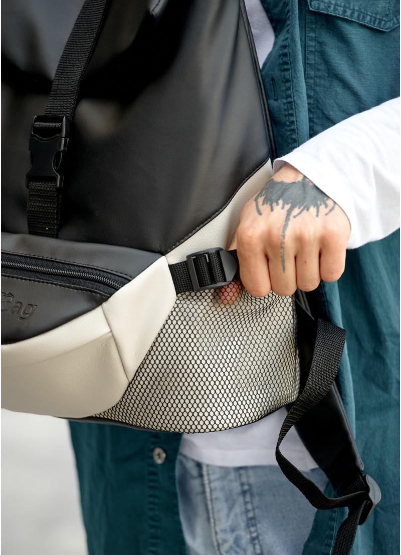 Рюкзак чоловічий Sambag Rene Double Чорно-сірий (15351020) - фото 5