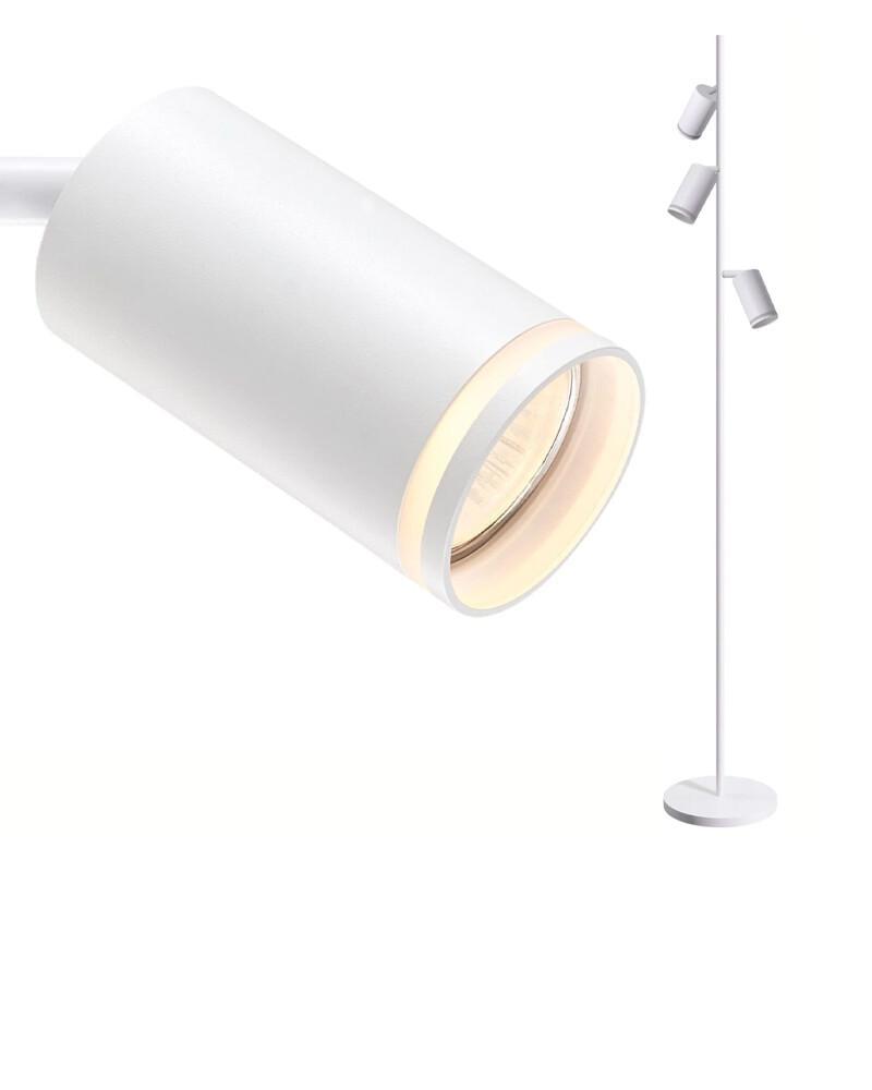 Торшер Polux 328182 Paris GU10 3x12W IP20 Белый (24413161) - фото 2