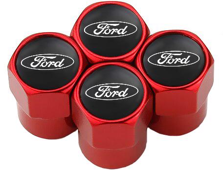 Колпачки на ниппель СlassyCap Ford 4 шт. Red (15866) Колпачки на ниппель СlassyCap Ford 4 шт. Red (15866)