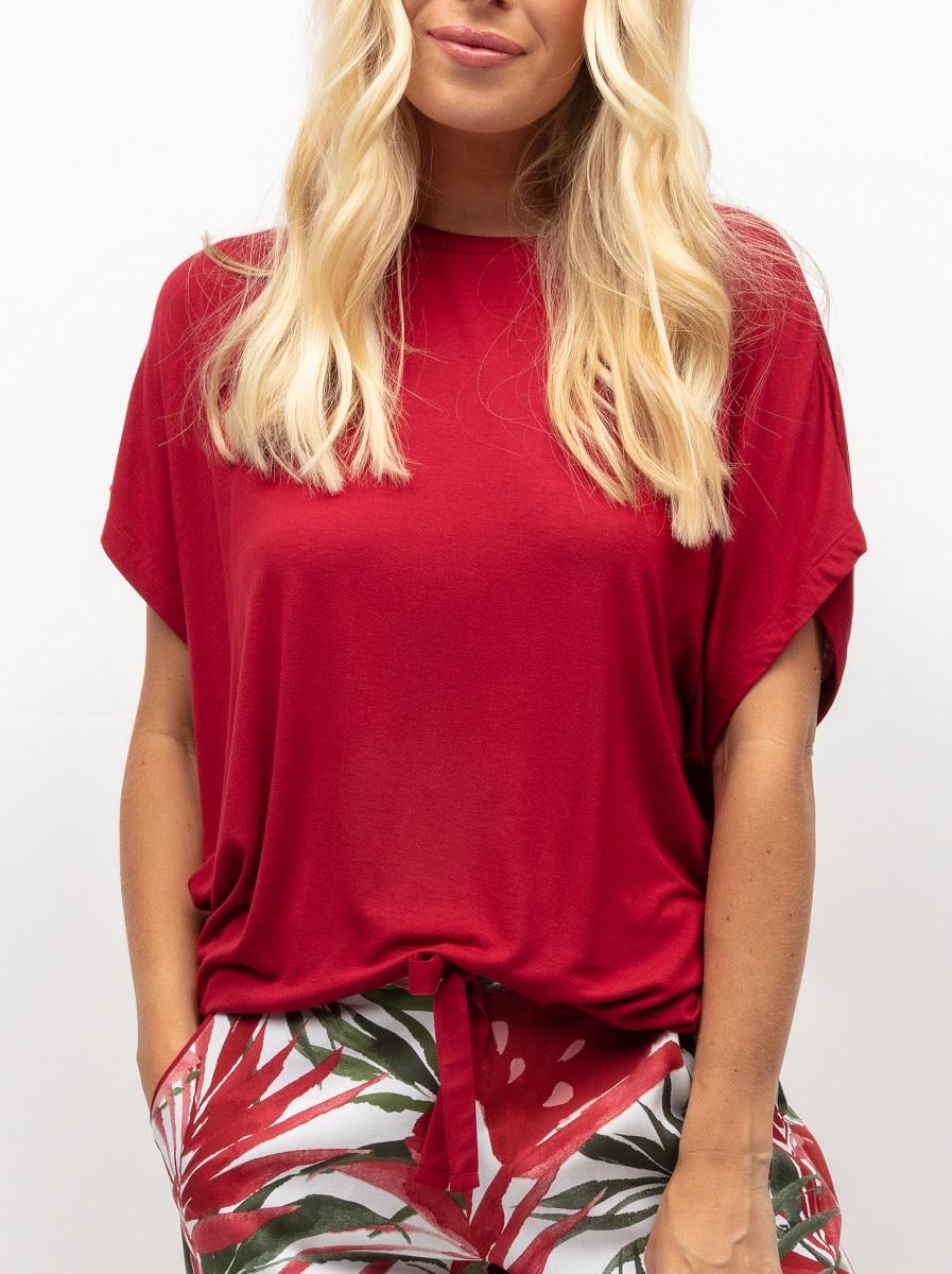 Футболка жіноча CYBERJAMMIES Mel 0229 22/4XL Червоний (5051877496910)