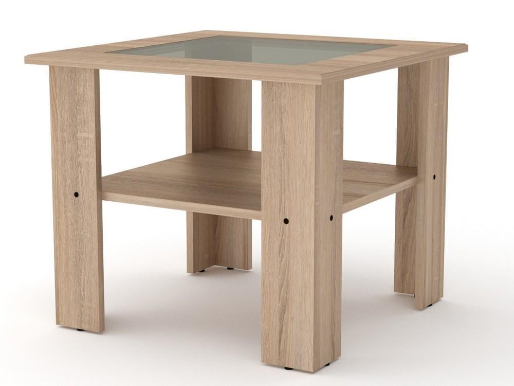 Стіл журнальний Компаніт Мадрід МДФ Дуб сонома