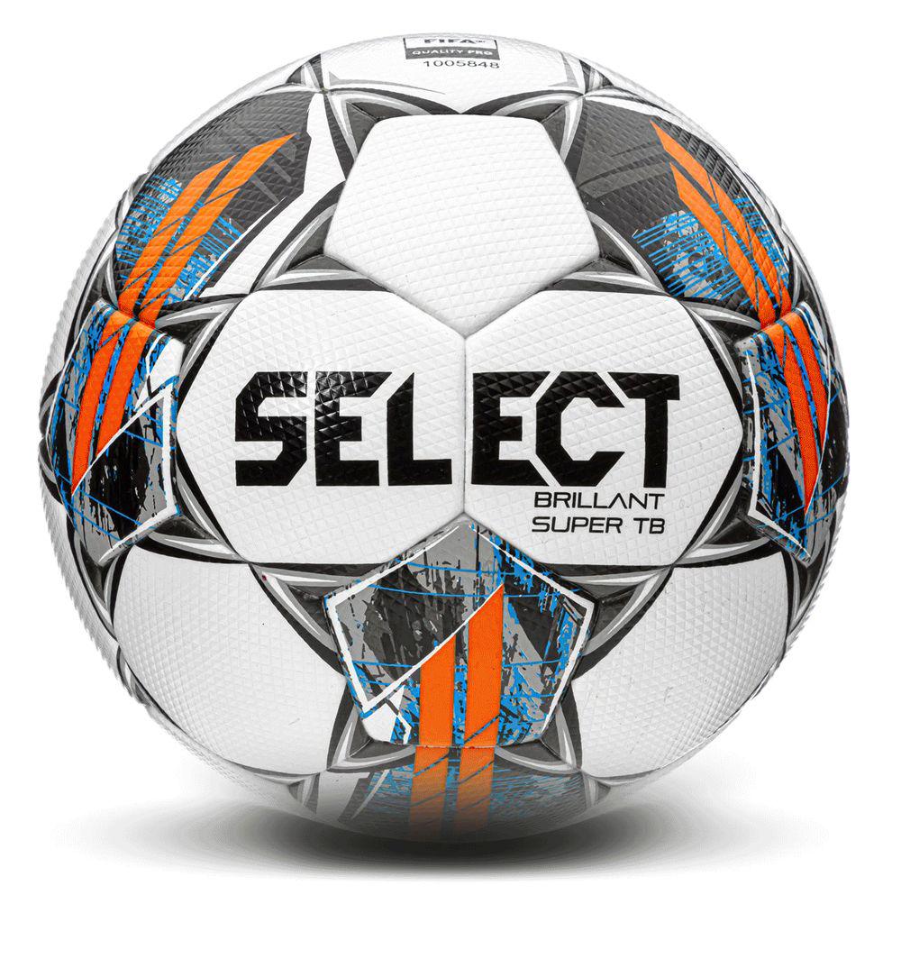 Мяч футбольный Select BRILLANT SUPER FIFA TB v22 Уни р. 5 Бело-серый