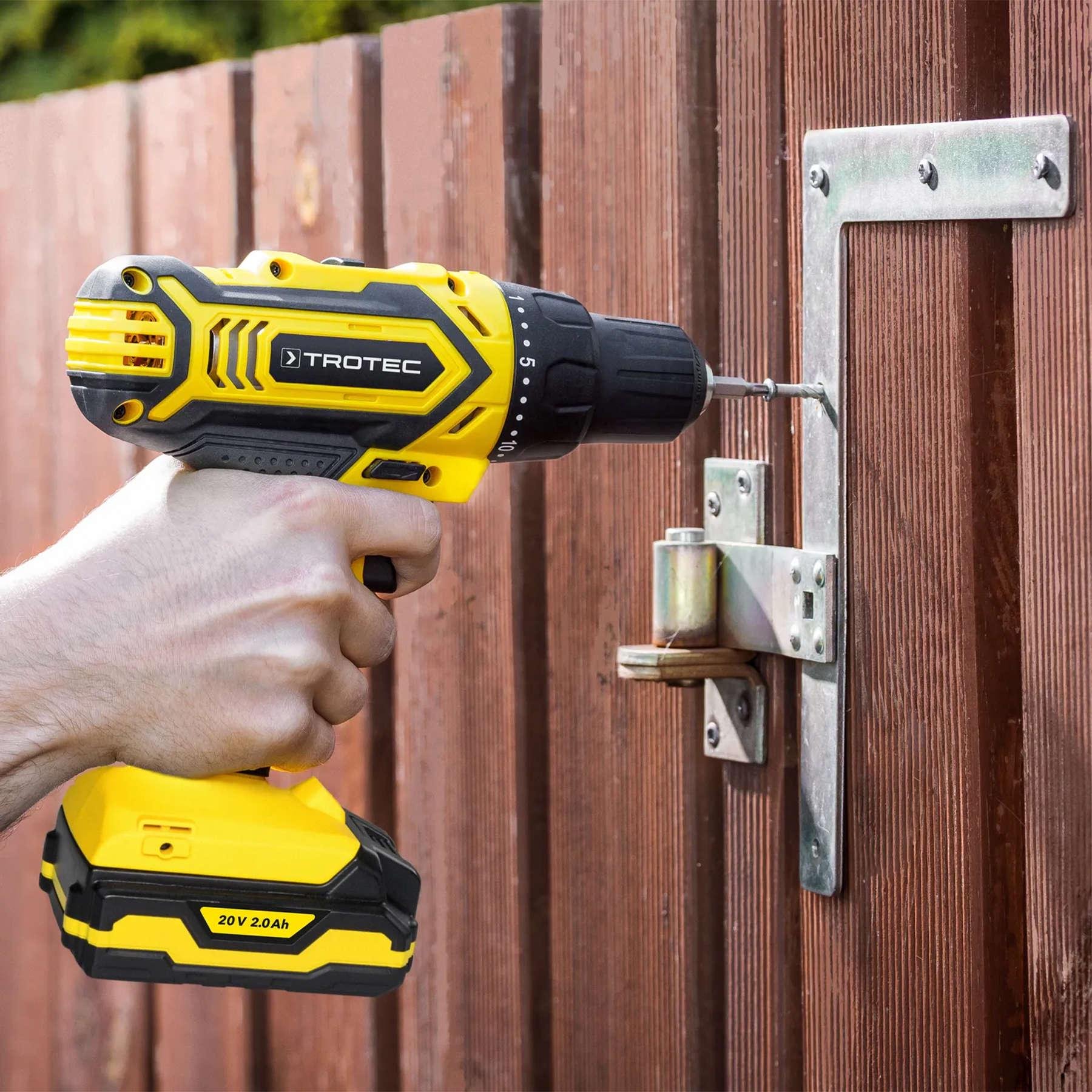 Дрель-шуруповерт аккумуляторная Trotec PSCS 11-20V с кейсом (4410000302) - фото 8 Дрель-шуруповерт аккумуляторная Trotec PSCS 11-20V с кейсом (4410000302) - фото 8