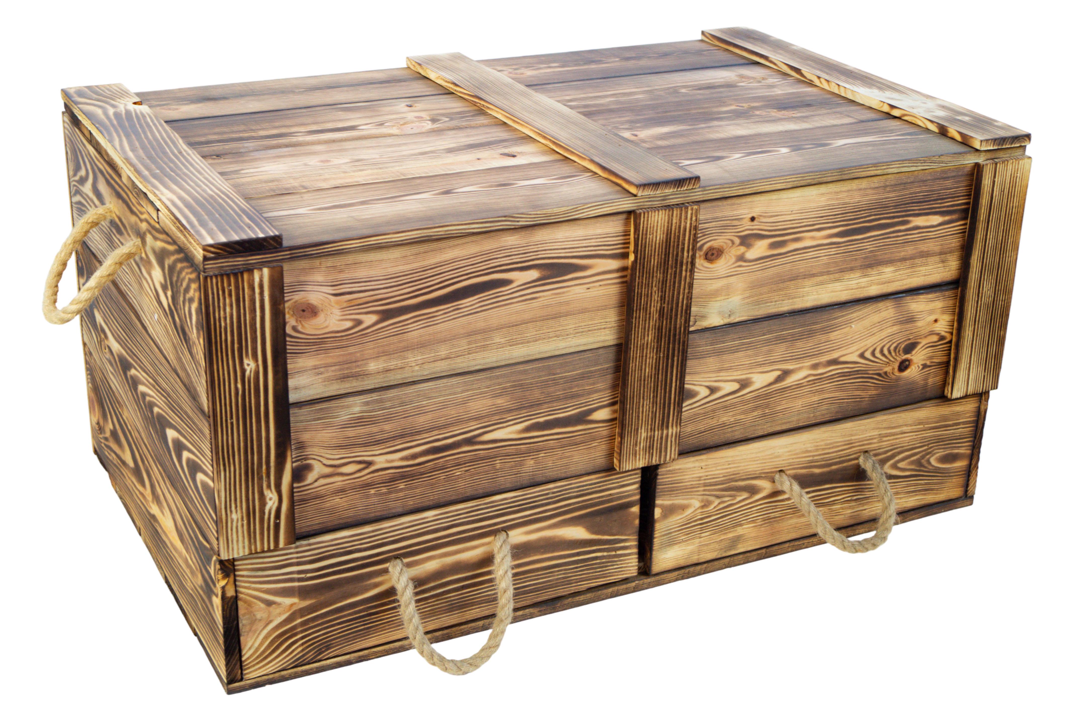 Скриня декоративна деревяна сосна 85x40x37,5 см (24920904) Скриня декоративна деревяна сосна 85x40x37,5 см (24920904)