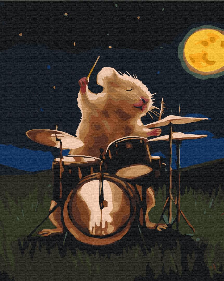 Картина по номерам Brushme Барабанщик 40x50 см (BS53511)