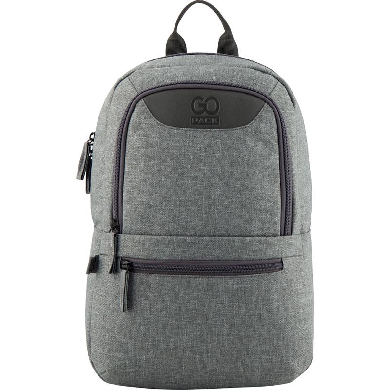 Рюкзак GoPack Сity 37x24x9 см 10 л Серый (GO20-119S-1)