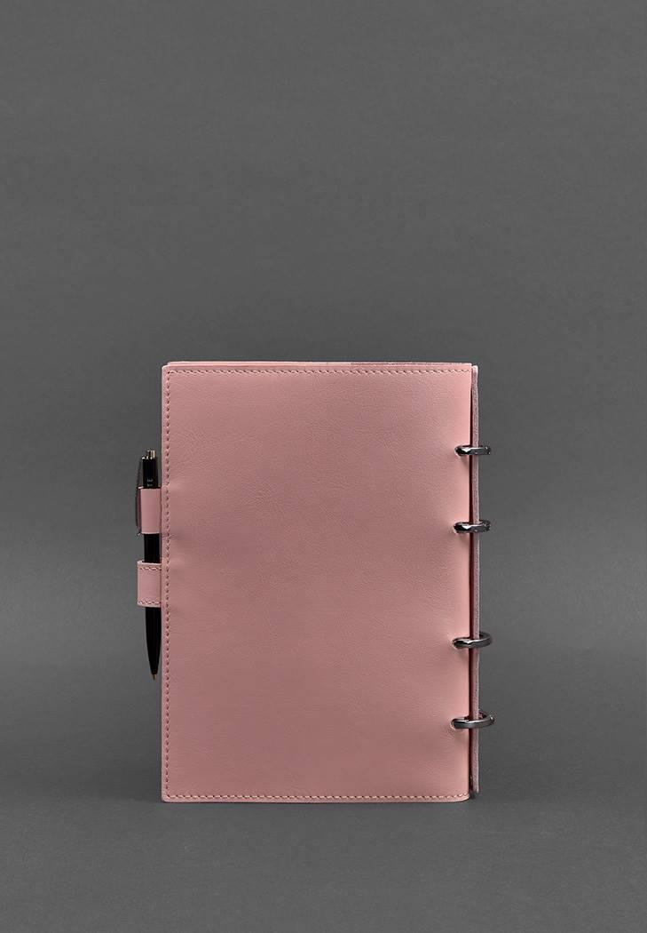 Блокнот шкіряний Софт-бук 9.1 з датованим блоком Рожевий (A-027492) - фото 2 Блокнот шкіряний Софт-бук 9.1 з датованим блоком Рожевий (A-027492) - фото 2