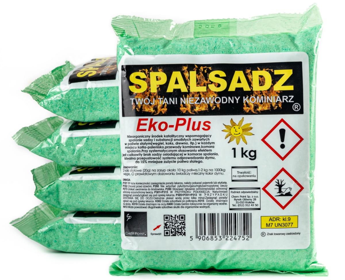 Засіб для чищення димоходів Spalsadz Eko Plus 5 шт. по 1 кг (112406)