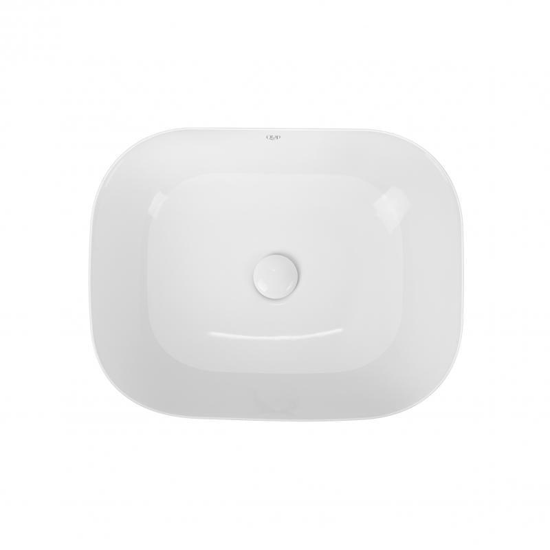 Раковина-чаша Q-tap Aquarius с донным клапаном White QT21112143W
