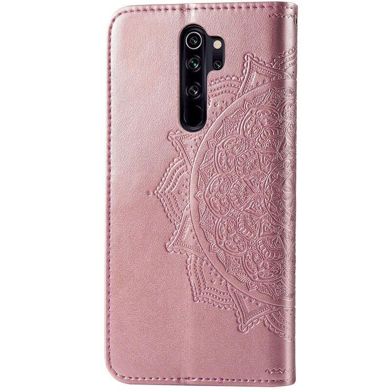 Кожаный чехол (книжка) Art Case с визитницей для Xiaomi Redmi 9 Розовый - фото 6