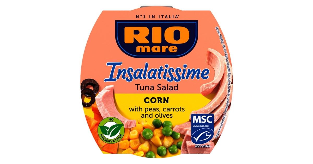 Салат TM Rio Mare Insalatissime Corn с тунцем и кукурузой 160 г (21208725)