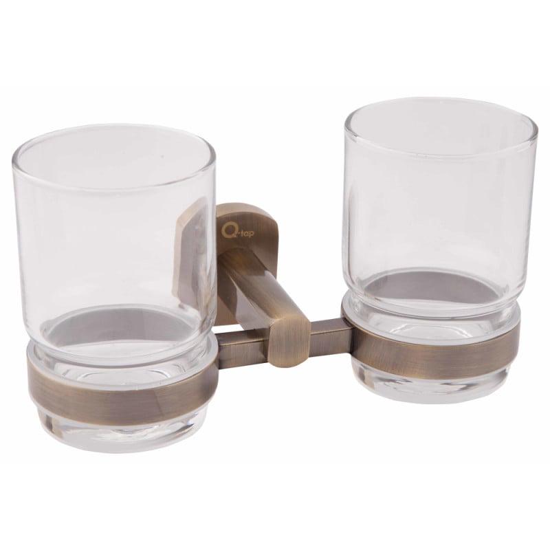 Стакан двойной Q-tap Liberty ANT 1155 Bronze