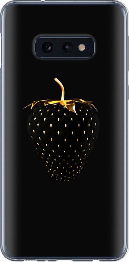 Чехол на Samsung Galaxy S10e Черная клубника (3585u-1646-42517)