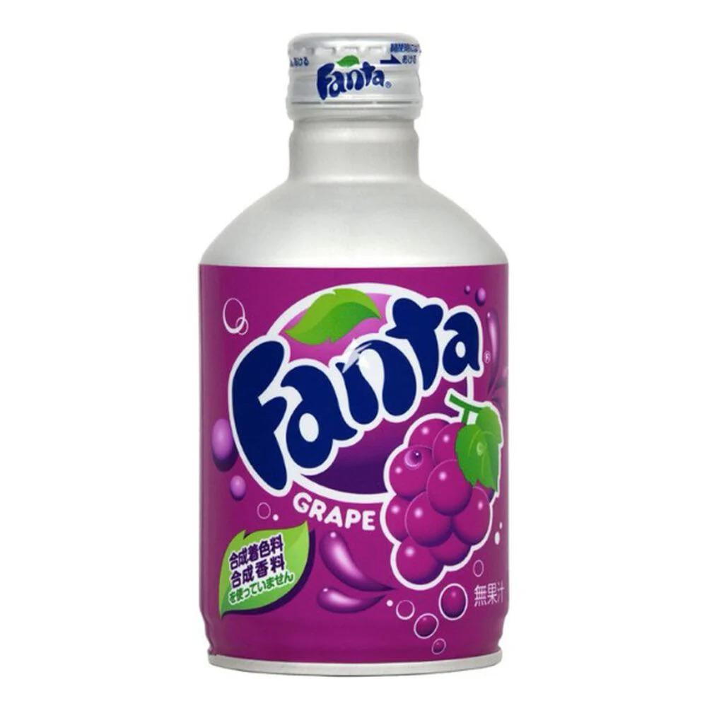 Напиток Fanta Grape со вкусом винограда газированный 300 мл.