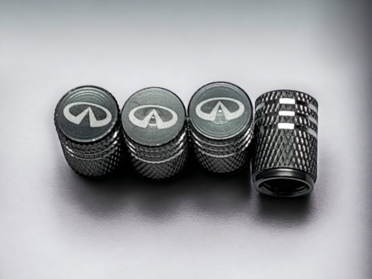 Колпачки на ниппель с логотипом INFINITI металлические (2097731112) - фото 1