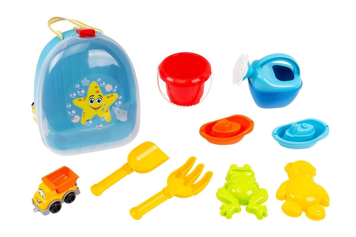 Набір для гри ТехноК з піском у рюкзаку