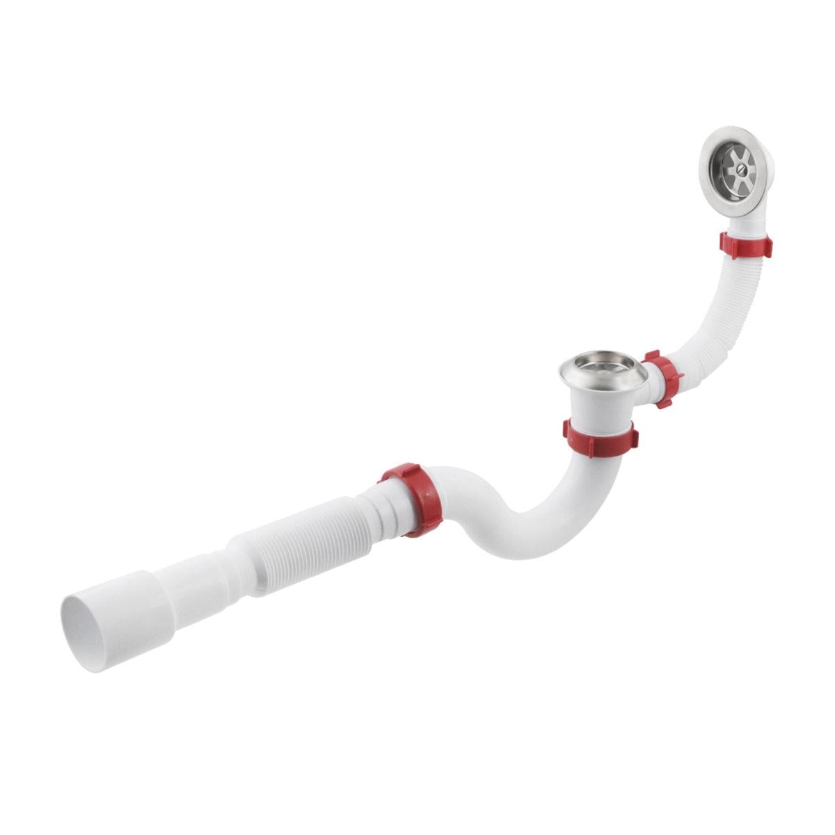 Сифон для ванны с выпуском Polmark PM 40 (SW-80206) Сифон для ванны с выпуском Polmark PM 40 (SW-80206)