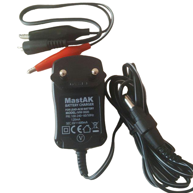 Зарядное устройство Mastak 0606MW З/У для свинцовых аккумуляторов 6V 600mAh