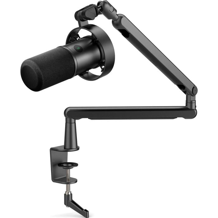 Микрофон проводной Fifine T688 динамический 2,5 м USB-C XLR 15000 Гц Black (36943791) Микрофон проводной Fifine T688 динамический 2,5 м USB-C XLR 15000 Гц Black (36943791)