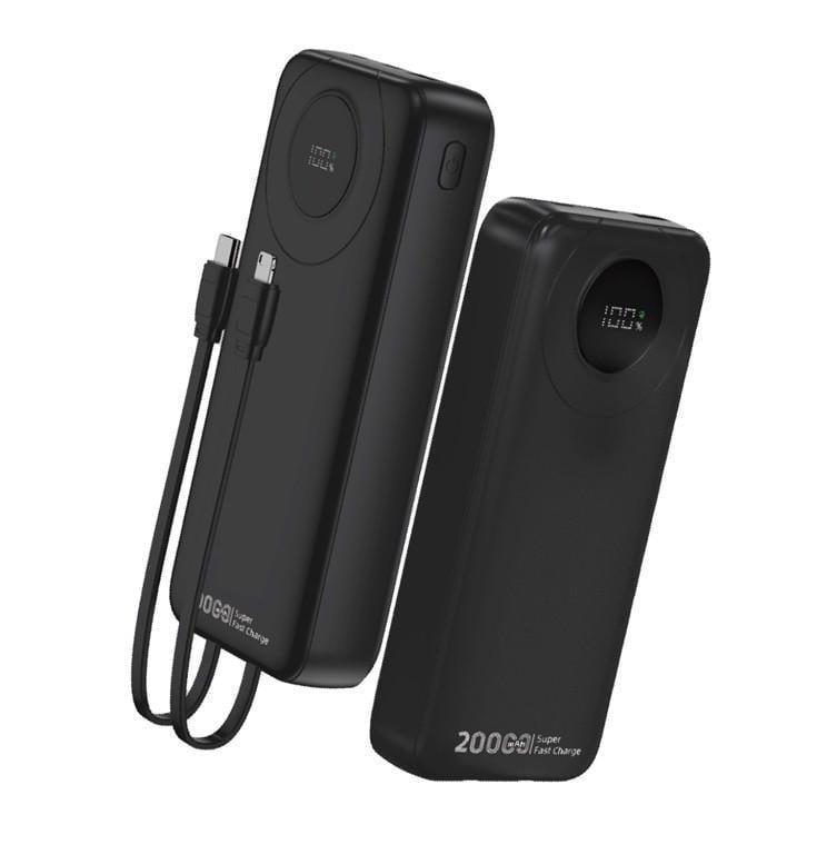 Повербанк Wuw Y202 PD22,5W quick charge 20000 mAh Чорний (2964771895)
