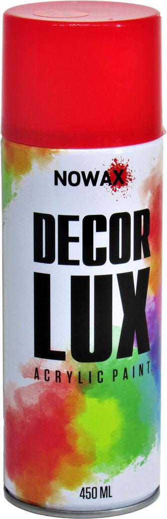 Краска-спрей Nowax Decor Lux 450 мл RAL 2004 Оранжевый (NX48021 2004)