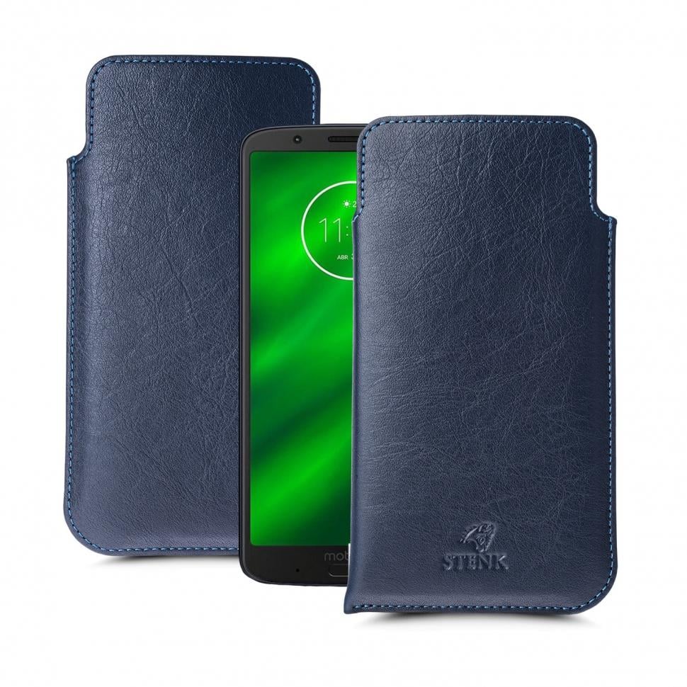 Футляр Stenk Elegance для Motorola Moto G6 Plus Синий (63318) Футляр Stenk Elegance для Motorola Moto G6 Plus Синий (63318)