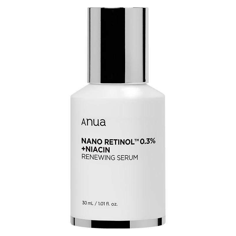 Сыворотка с ретинолом и ниацинамидом ANUA Nano Retinol 0.3% + Niacin Re ing Serum 30 мл - фото 1 Сыворотка с ретинолом и ниацинамидом ANUA Nano Retinol 0.3% + Niacin Re ing Serum 30 мл - фото 1