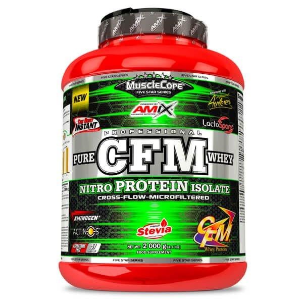 Протеин Amix Nutrition MuscleCore CFM Nitro Protein Isolate Vanilla 2000 g 57 servings