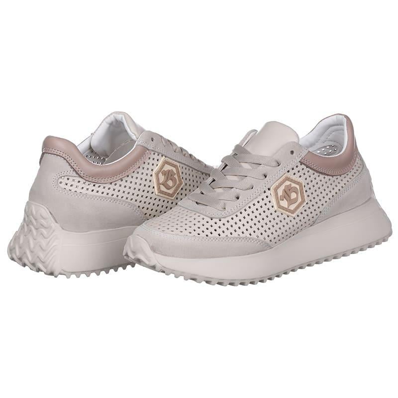 Кроссовки женские Best Vak 10275-20.3 кожаные р. 41 Бежевый (20115)