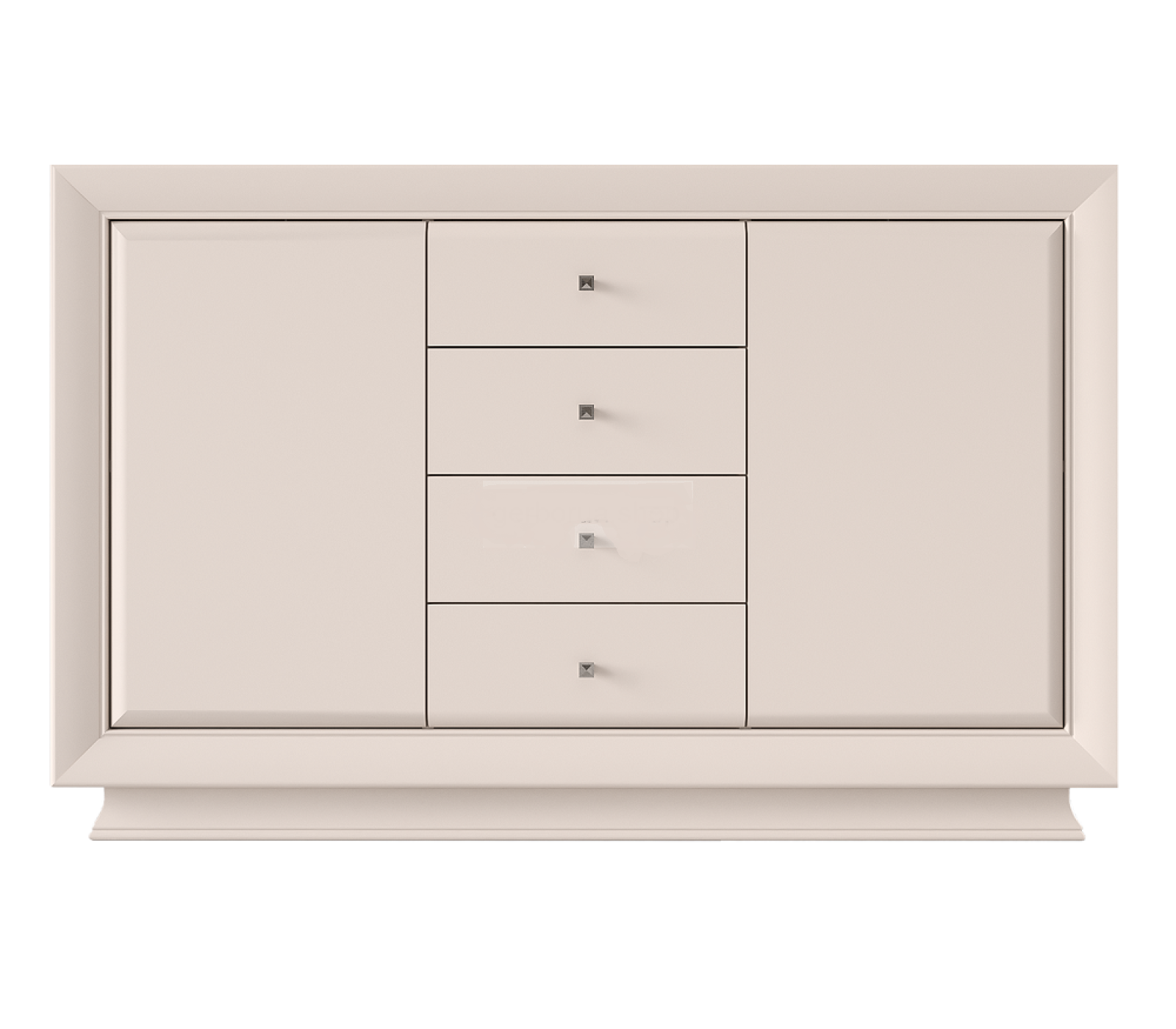 Комод Gerbor Ларго Классик KOM2D4S из ЛДСП/МДФ Кашемир (54461)