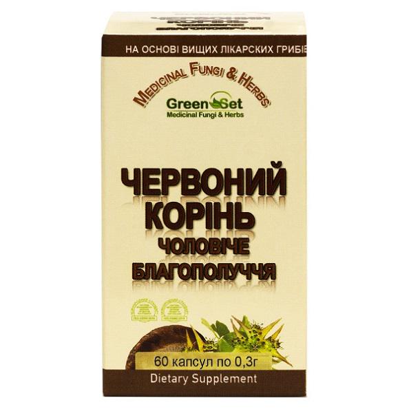 Комплекс для профилактики репродуктивной функции Green Set Красный Корень Мужское Благополучие 60 капс. (000024003) Комплекс для профилактики репродуктивной функции Green Set Красный Корень Мужское Благополучие 60 капс. (000024003)