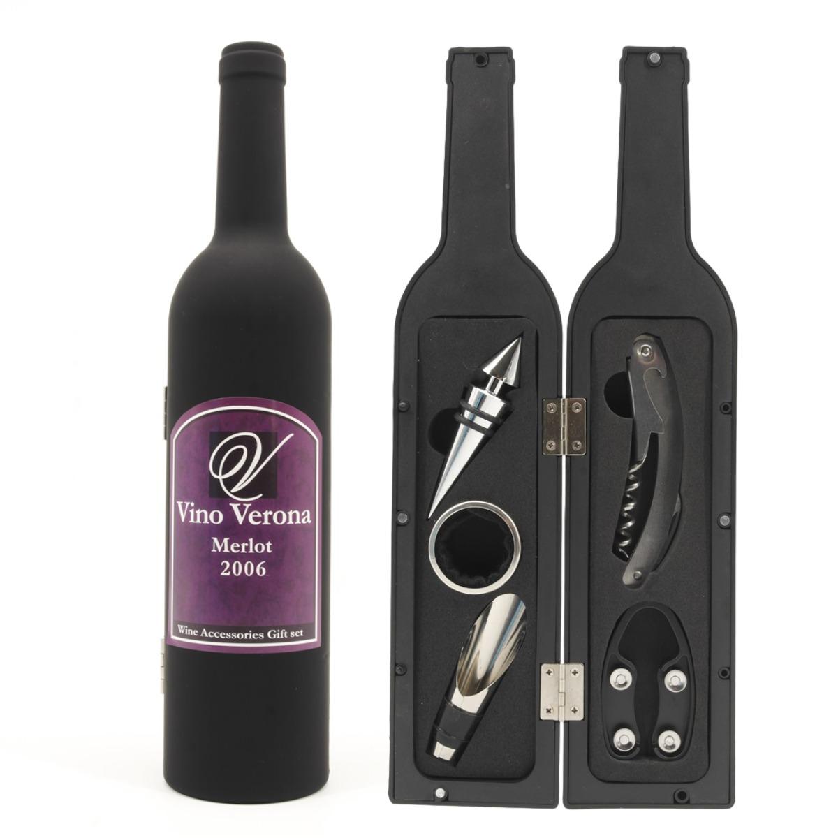 Набор сомелье для вина Wine bottle 5 предметов (5 WB) - фото 2