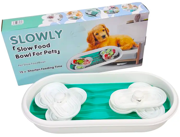 Годівниця лабіринт Slow Food Bowl For Pets для повільного годування тварин подвійна (29370119) Годівниця лабіринт Slow Food Bowl For Pets для повільного годування тварин подвійна (29370119)