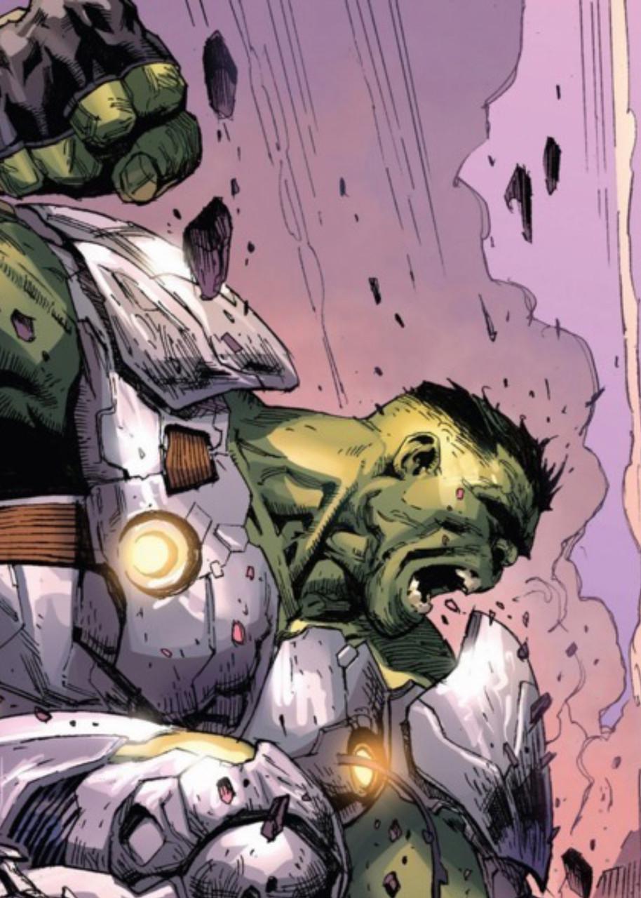 Картина GeekLand Hulk Халк комиксная рисовка