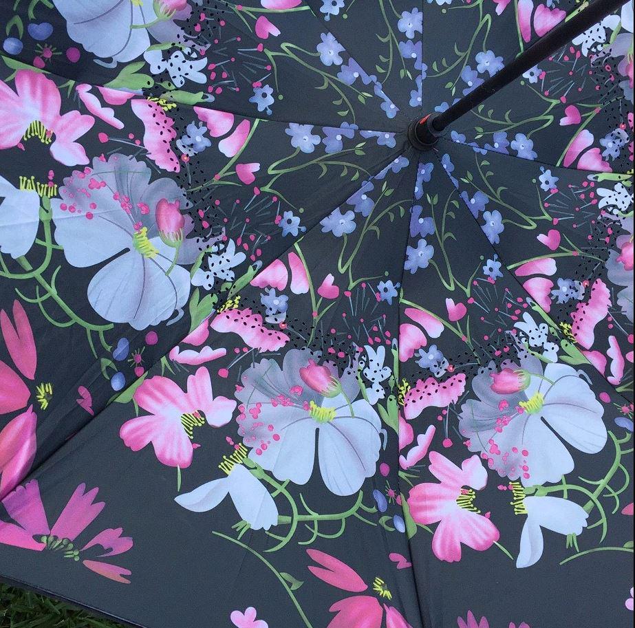 Парасолька зворотного складання Iris 8 спиць купол 120 см (30242) - фото 6 Парасолька зворотного складання Iris 8 спиць купол 120 см (30242) - фото 6