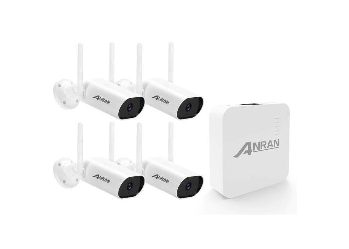 Комплект видеонаблюдения Anran AR610WiFi 4ch 3 MP с поворотными камерами