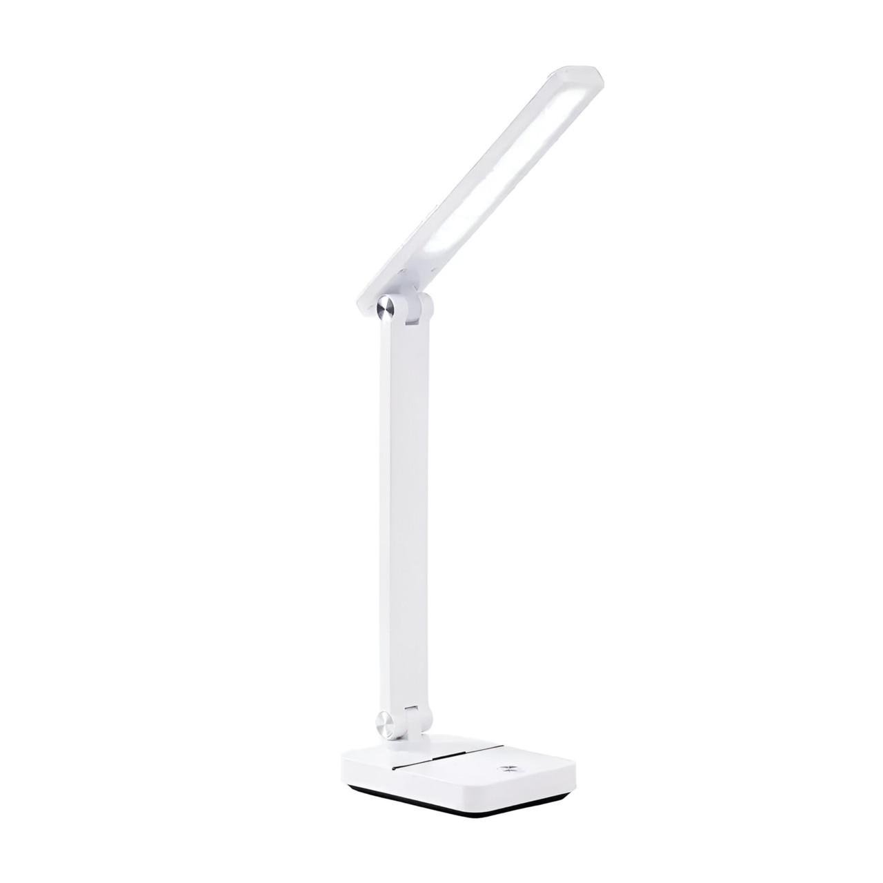 Настольная лампа Valeso LED 8W/4W с регулируемым углом наклона 3000/4000/6000 К 1949 WT Белый (2579220518)
