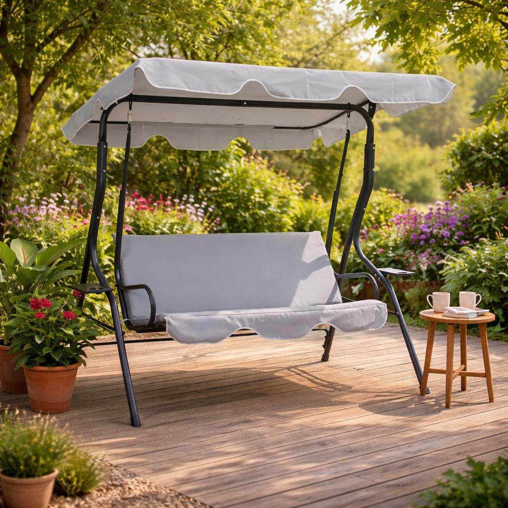 Садовая качель GardenLine Relax 170х110х153 см