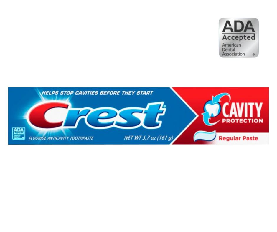 Зубна паста Crest Cavity Protection Regular Paste 161 г (53707619) - фото 2