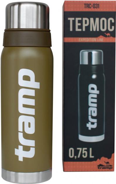 Термос Tramp 0.75л UTRC-031-Olive Expedition Line Олива - фото 4