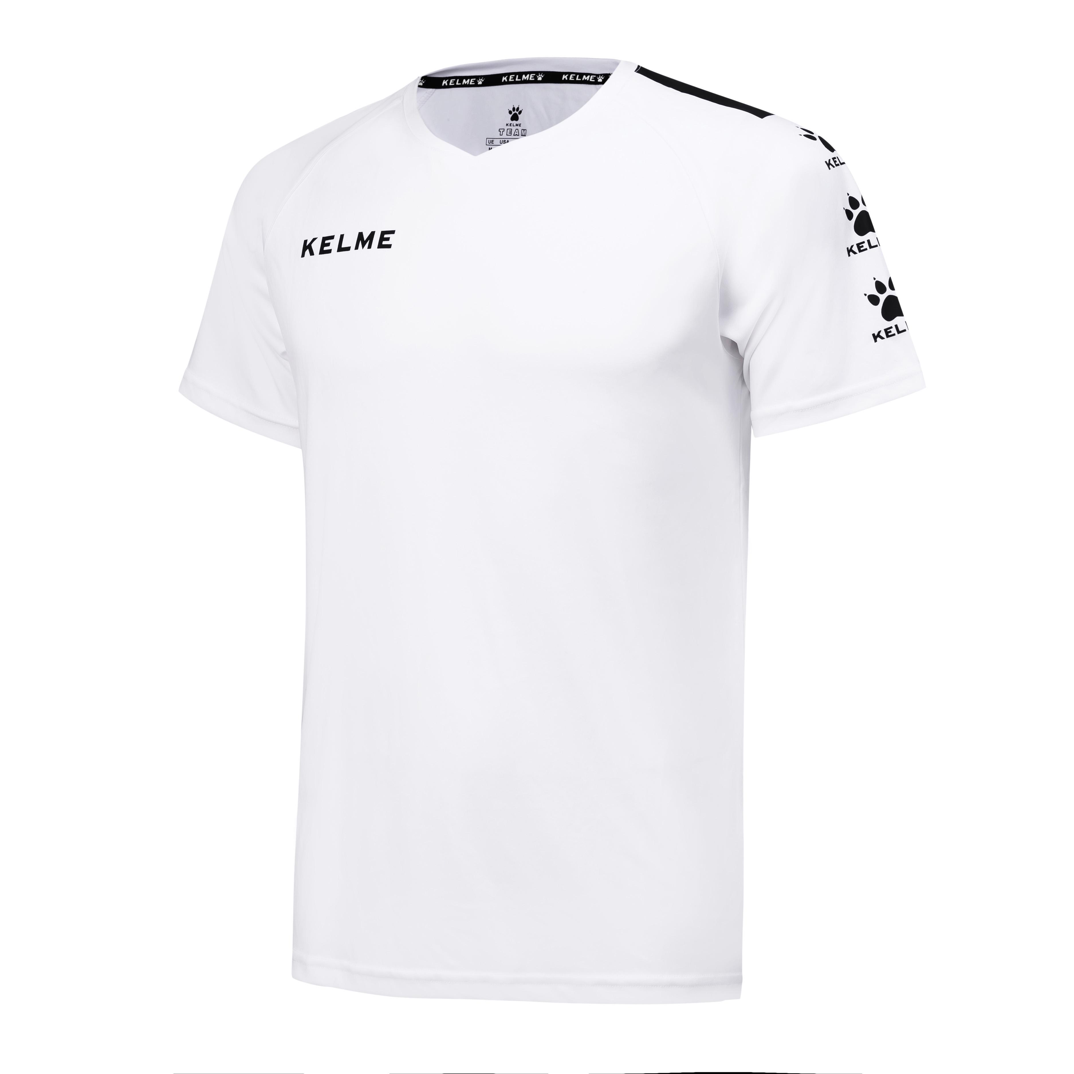 Футболка Kelme Lince к/р M Белый/Черный
