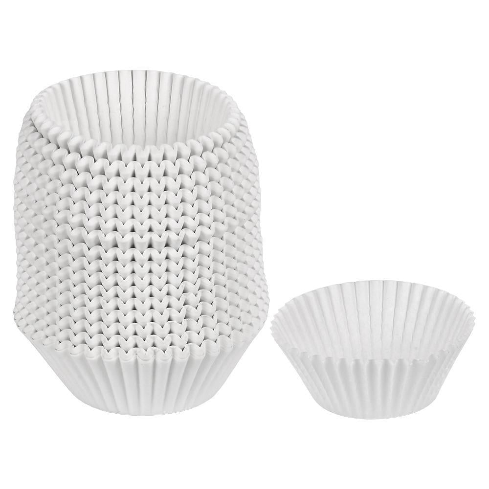 Формочки паперові для кексів 500 шт. 11,5 см d5/h3,2 см (CC115500W) - фото 1
