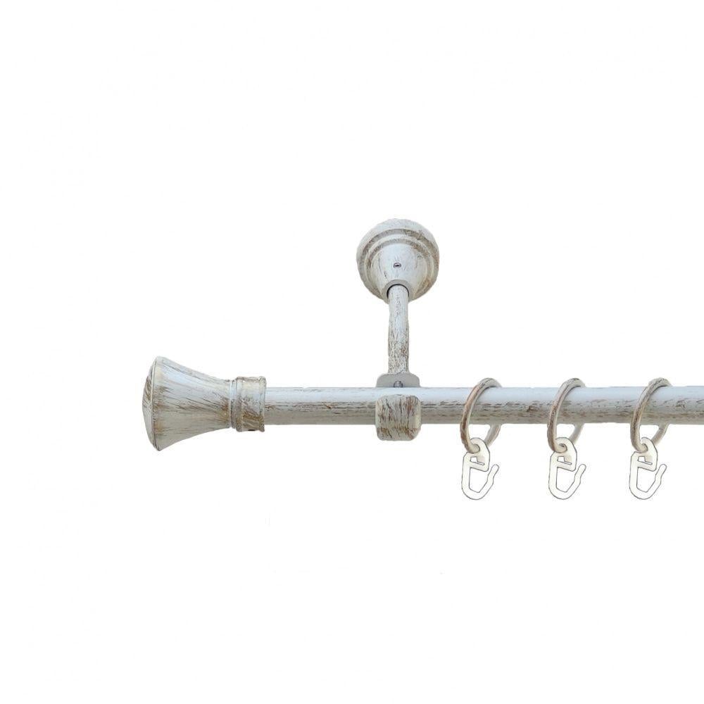 Карниз для штор Orvit Люксор однорядный гладкий 16 мм 240 см Белое золото (5478925) Карниз для штор Orvit Люксор однорядный гладкий 16 мм 240 см Белое золото (5478925)