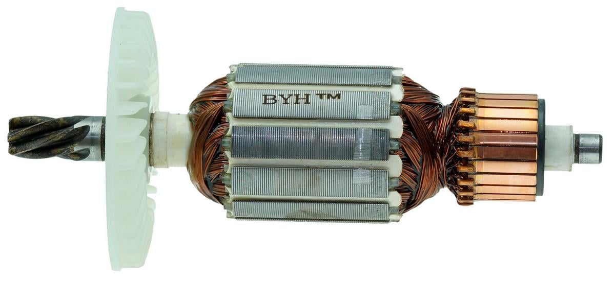 Якір ротор перфоратора Hitachi DH 45MR 6-з ліво 154х41 мм