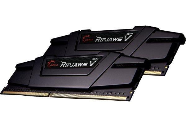 Оперативная память G.Skill Ripjaws V DDR4 2x16GB/3600 Black (F4-3600C18D-32GVK) - фото 2