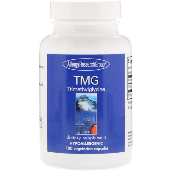 Гліцин Allergy Research Group TMG Trimethylglycine 100 Caps (ALG-73230)